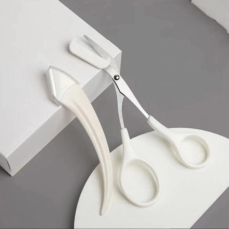 Pettine per tagliare e definire  le sopracciglia