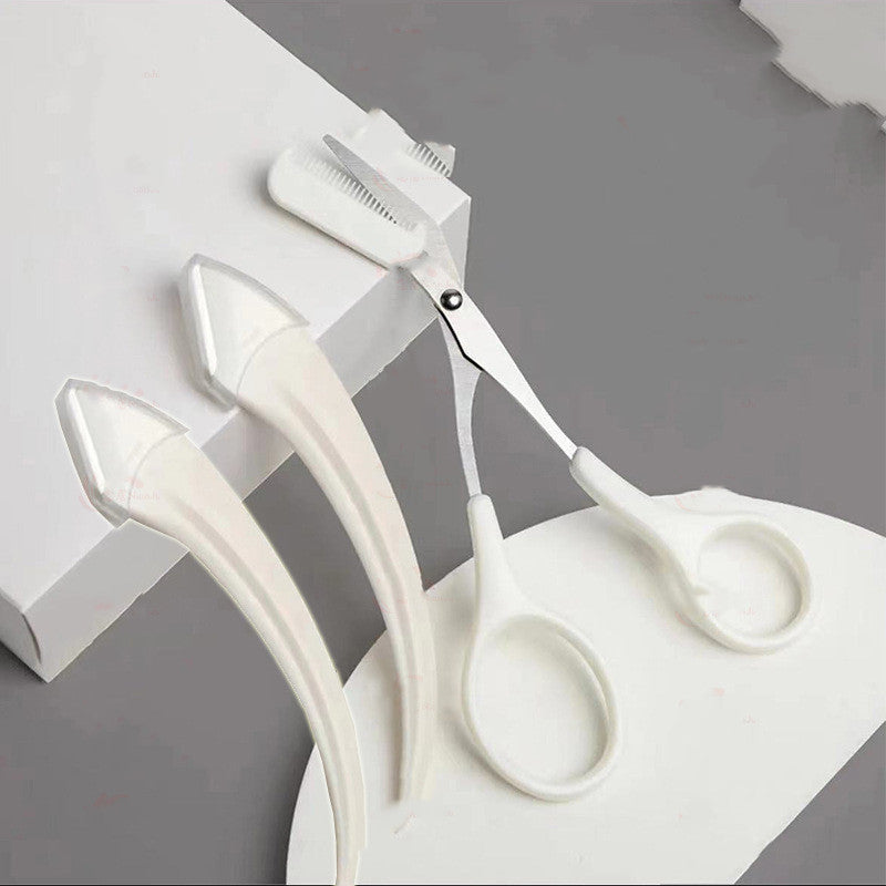 Pettine per tagliare e definire  le sopracciglia