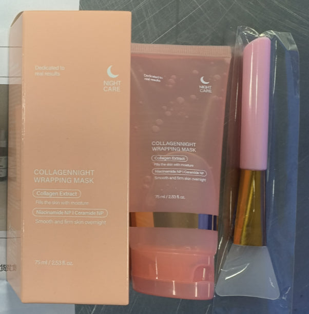 Maschera Viso Notte al Collagene – Anti-Rughe e Rassodante 75ml